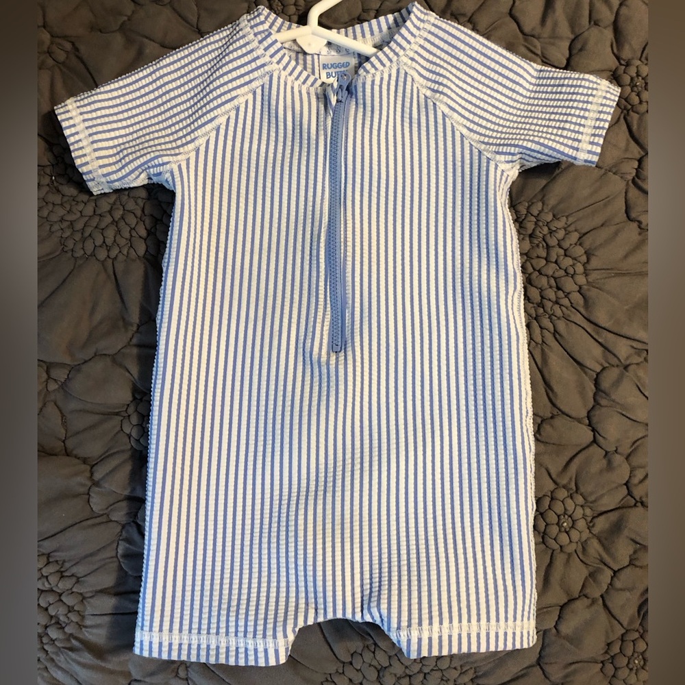 Rugged Butts Baby Boy Swimsuit Size 6-12 Months